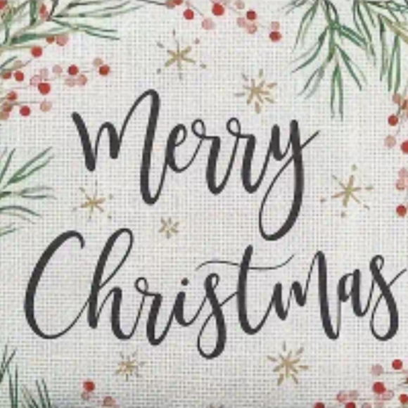 NEW!  Merrt Christmas   makeup bag or pencil case - BTQ - Picture 6 of 8